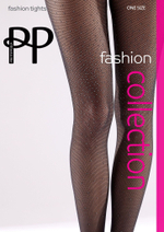 Мерцающие колготки с бусинками из люрекса (Размер: S-M-L) (Цвет: черный с серебристым)