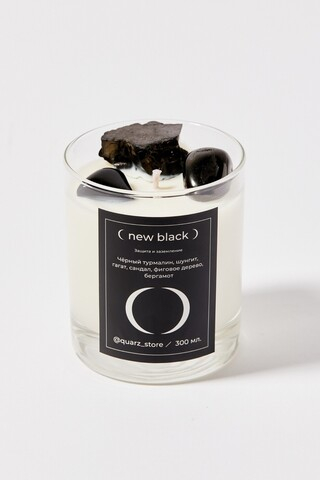 Свеча NEW BLACK