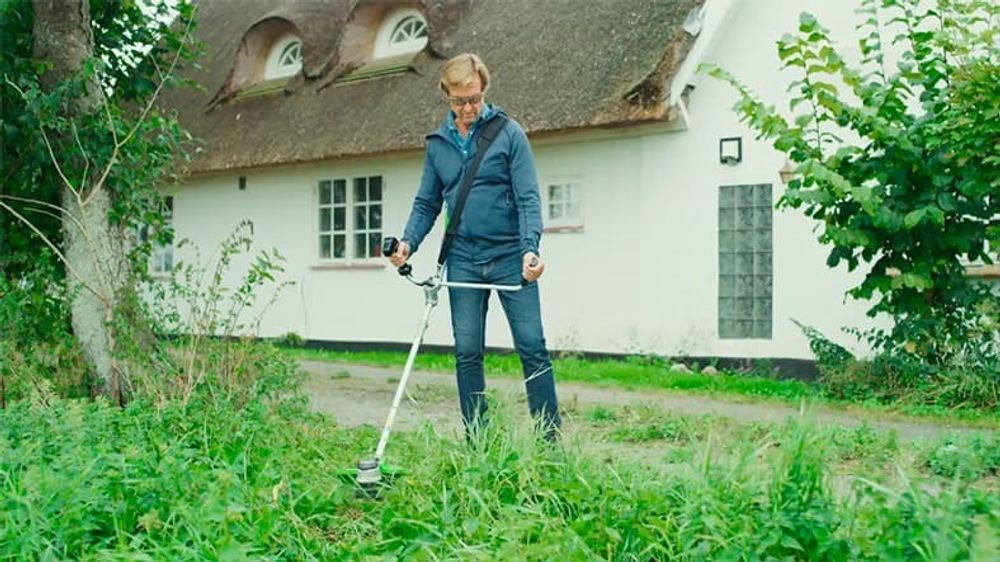 Аккумуляторный триммер Greenworks GD60BCB, 60v, 40 см, (2108407), без АКБ и ЗУ