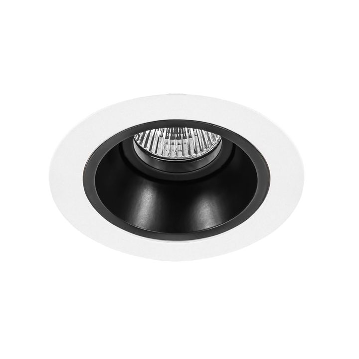 Комплект из светильника и рамки Lightstar Domino Round (214616+214607) D61607