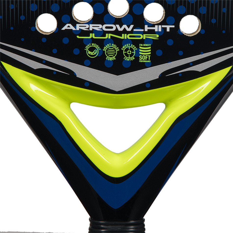 Ракетка Adidas Arrow Hit Junior, белая/синяя, 2026