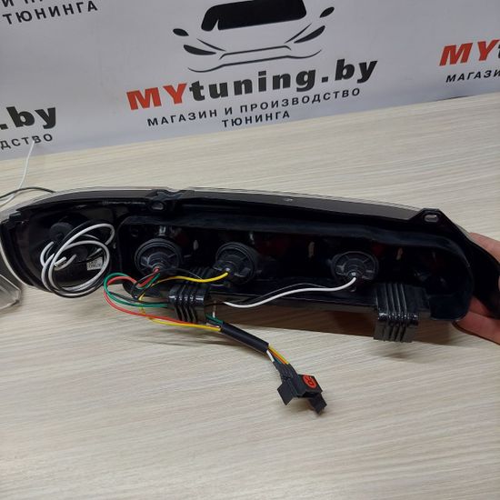 Задние фонари black для Fiat Seicento