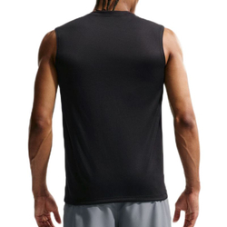 Теннисная футболка Nike Dri-Fit Legend Sleeveless - black/matte silver