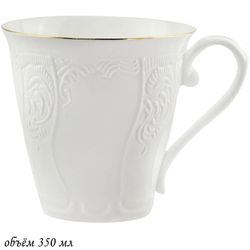Lenardi 226-101 Кружка 350 мл MARIA GOLD в под.уп.(х48)Фарфор