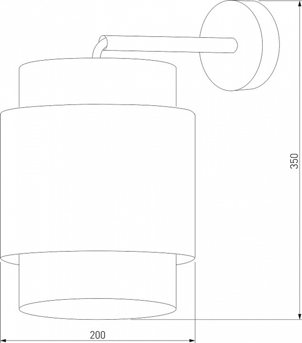 Бра TK Lighting 6550 Boho Black