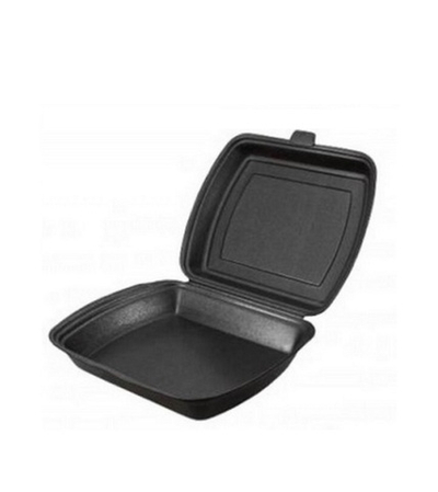 Ланчбокс одноразовый LBE-1( черный ) 250*195*68 мм. Количество в 1 уп. 100 шт.