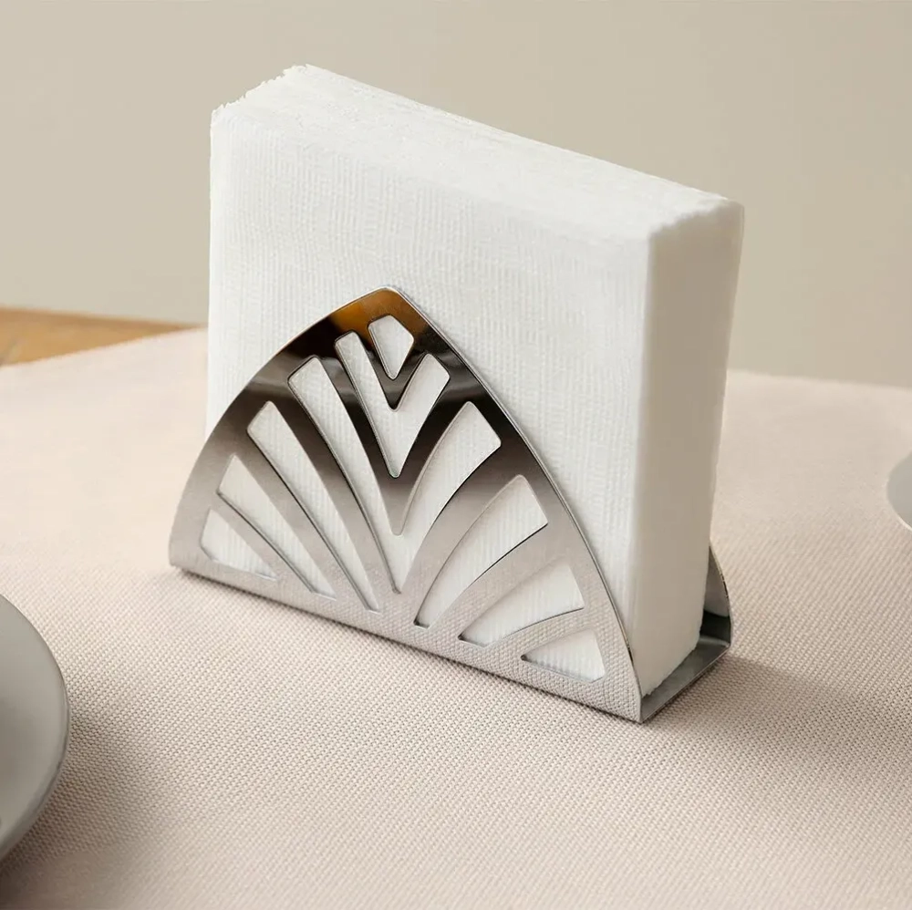 Салфетница Servetthållare Серебро, 13х4х9, сталь