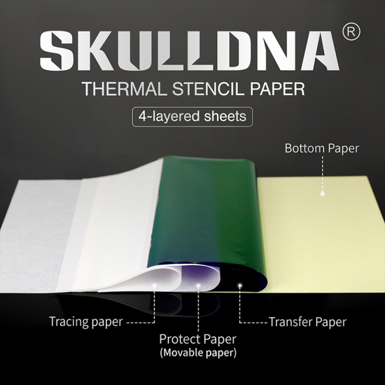Бумага SKULLDNA THERMAL Stencil Paper