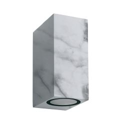 UUL-P42A 2х6W-GU10 IP65 MARBLE Светильник уличный. под две лампы GU10. Архитектурный накладной. Цвет корпуса мрамор. TM Uniel