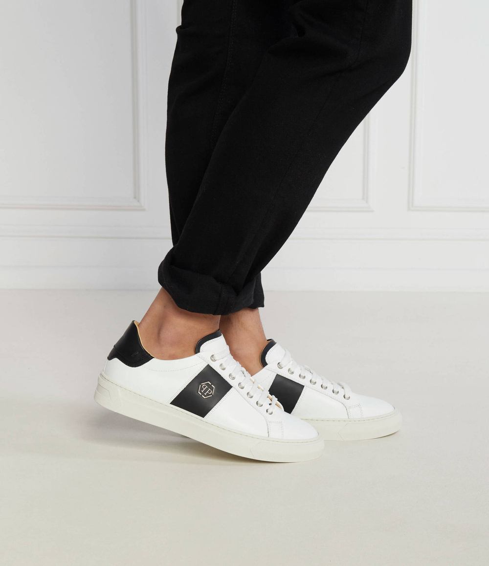 Кожаные кроссовки Philipp Plein - белый(MSC3905 PLE075N)