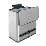 Ведро для мусора, внутр ведро, держатель б/полотенец, Foodatlas JAH-542, 4л