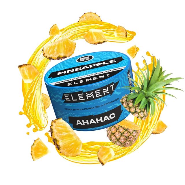 Табак Element Вода - Pineapple 25 г