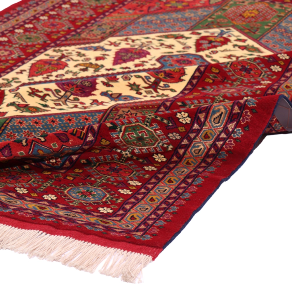 Персидский ковер ручной работы Horasan Chele Nah (195 × 135 см) 220210225 Иран