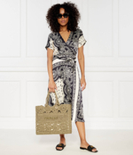 Сумка-шопер + поясная сумка TWINSET - хаки(241TD8190)