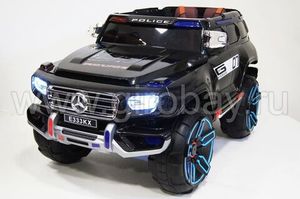 Детский электромобиль River Toys MERC E333KX черный