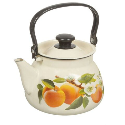 Чайник сталь, эмал, 3 л, ручк металл, Керчь, в асс, 42104-122/6