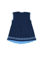 Сарафан вязаный для девочки