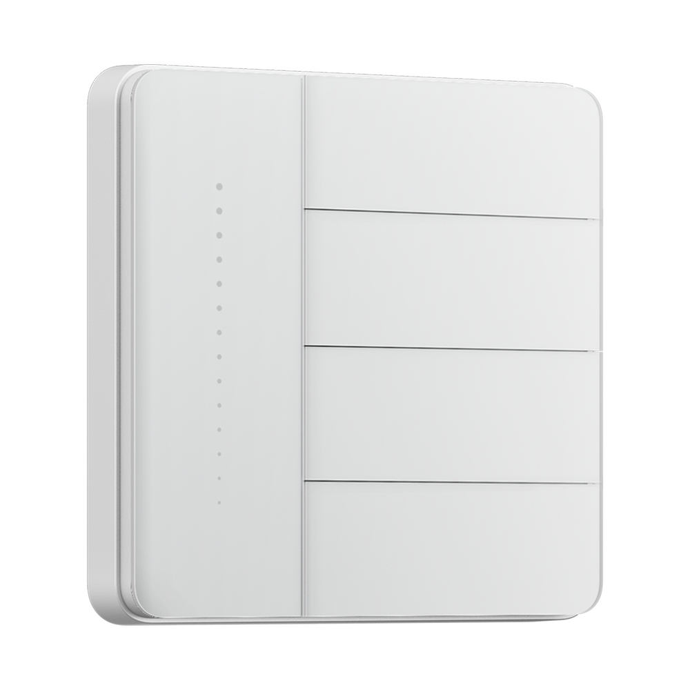 Умный настенный выключатель четырехклавишный Aqara Z1 Pro white