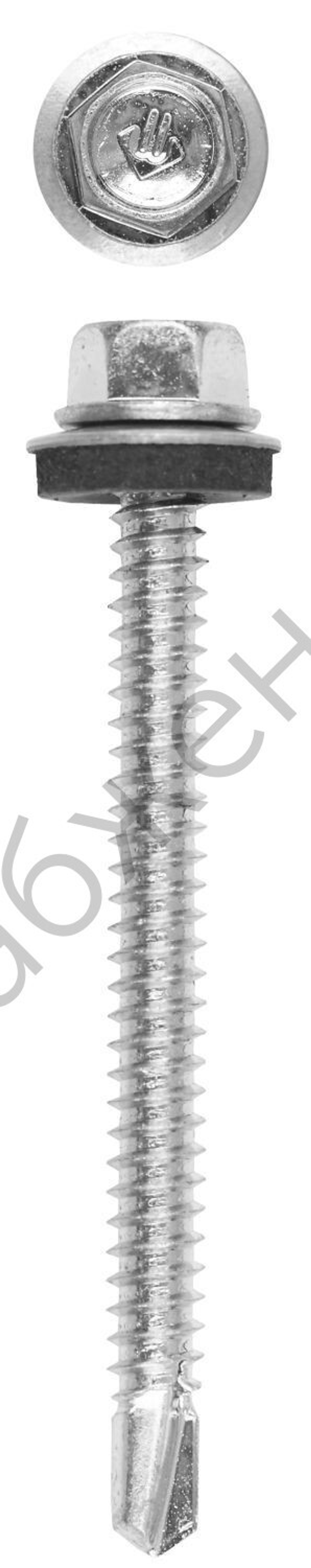 ЗУБР СКМ 150 х 6.3 мм, кровельный саморез, цинк, 400 шт (4-300310-63-150)