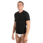 Мужская футболка черная с круглым вырезом BALDESSARINI 90044/6083 930