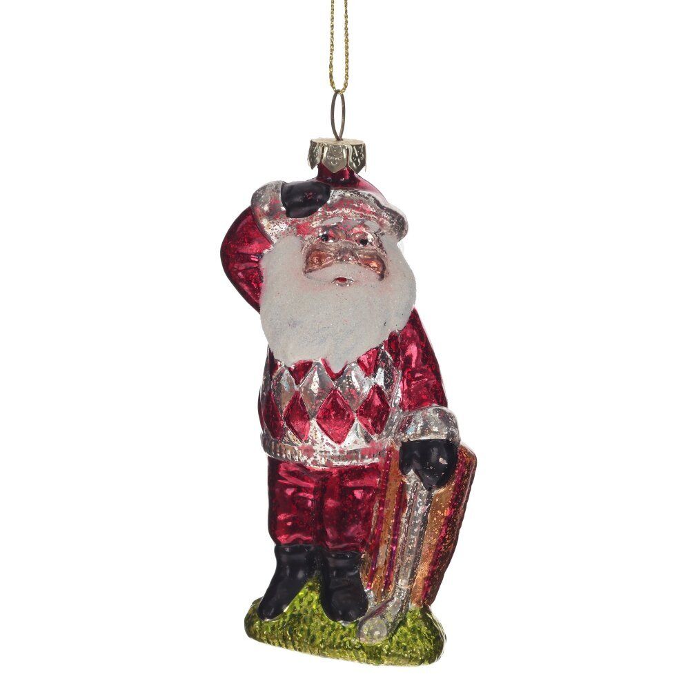 GAEM Украшение новогоднее "Дед Мороз", L6 W3,5 H13 см, 2в.