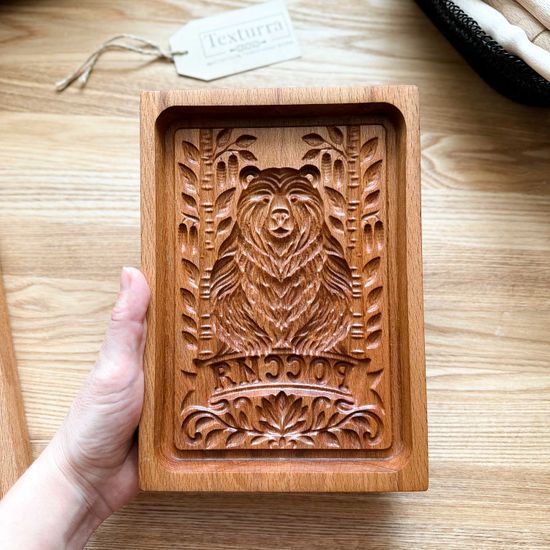 Пряничная форма Русский медведь