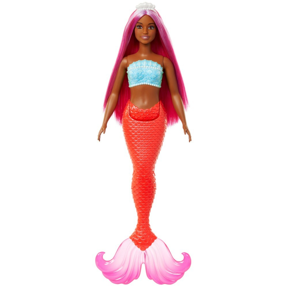 Barbie - Кукла-русалка с красным хвостом HRR04 / артикул   HRR02 HRR04  / GTIN 194735183708