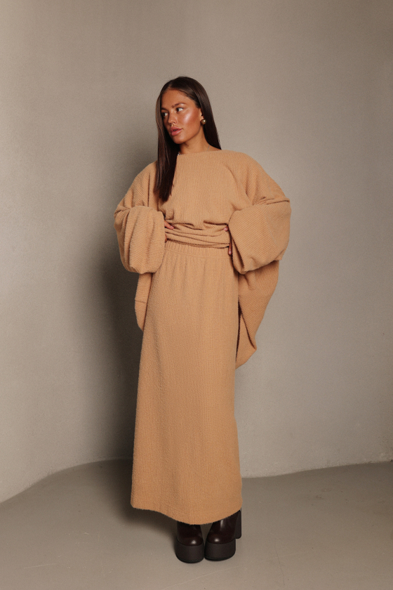 Юбка прямая на резинке