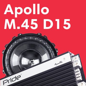 Apollo + M.45 15" D0.75 4500W full carbon