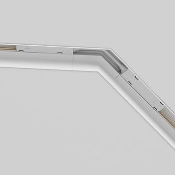 Угол-соединитель 135° для встраиваемого магнитного шинопровода TRA010CLO-42W белый Gravity Maytoni