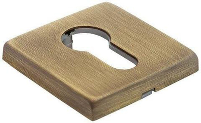 Накладка на евроцилиндр LUX-KH-SQ кофе