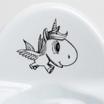 Горшок детский "Единорог" (white-белый)