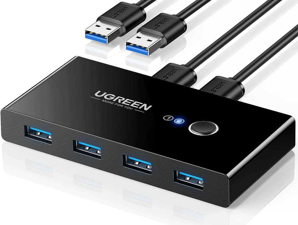 USB 3.0 Switch 4x2 port UGREEN, 30768