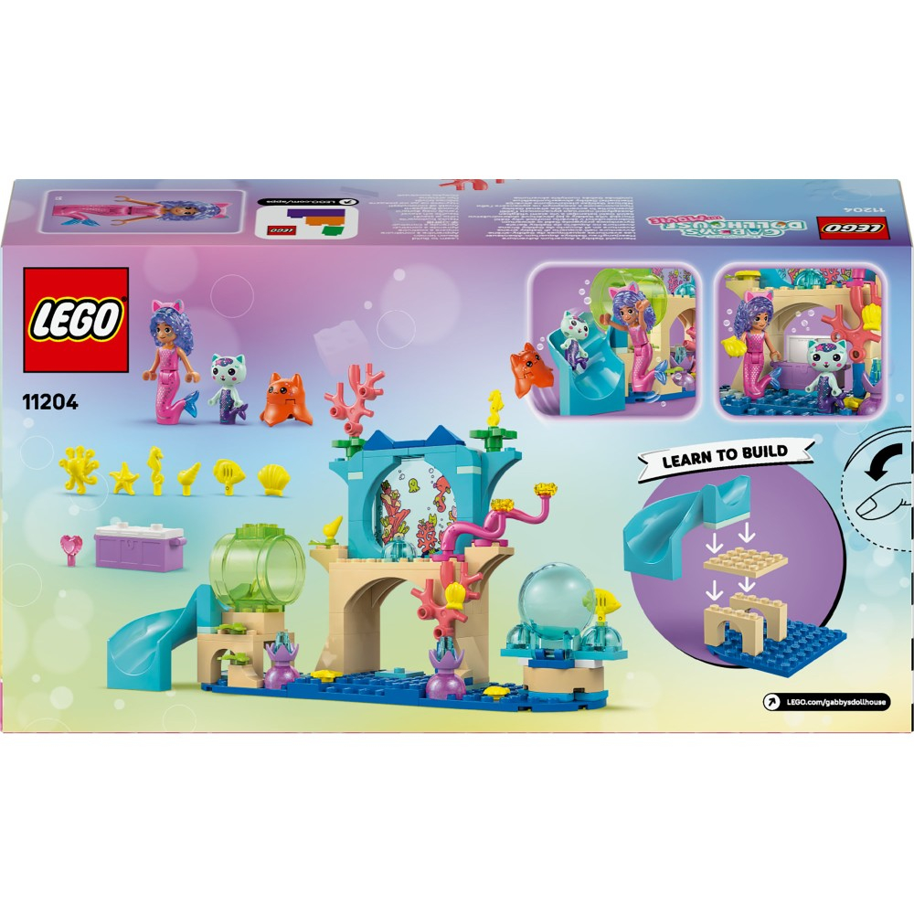 LEGO Koci Domek Gabi - Подводное приключение русалки Gabi 11204