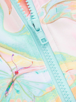 Купальник слитный на молнии для девочки Next E77-696, Розовый, Голубой