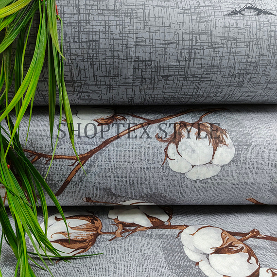 Поплин &quot;Хлопок&quot; | ш.220 см | 115 г/м² | хлопок-100%