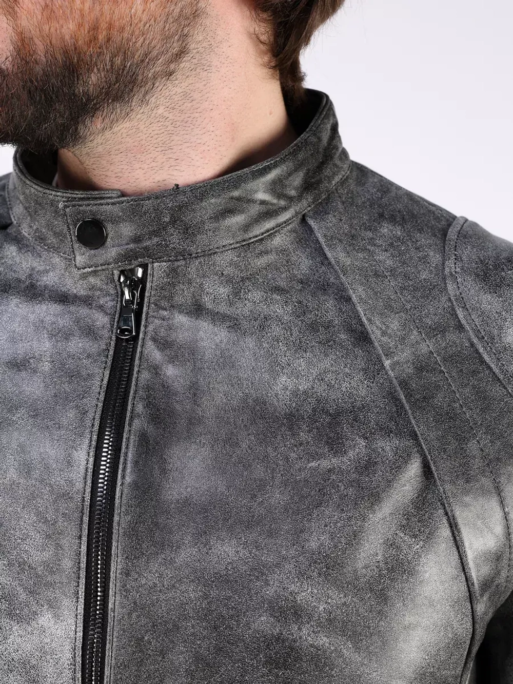 Кожаная куртка демисезонная Турция