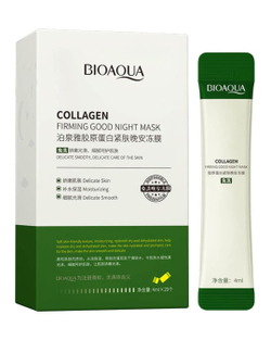 Ночная маска для лица с коллагеном, 4мл