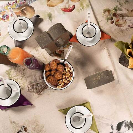 Скатерть 170x270 Tessitura Toscana Telerie Bambesta Naturale