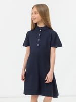 Платье темно-синее для девочки арт. АТ594