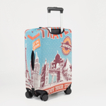 Чехол на чемодан 20", цвет голубой, 7488312