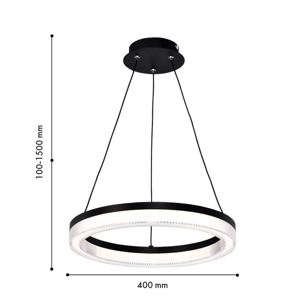 Подвесная светодиодная люстра Favourite Cirkler 4399-4P