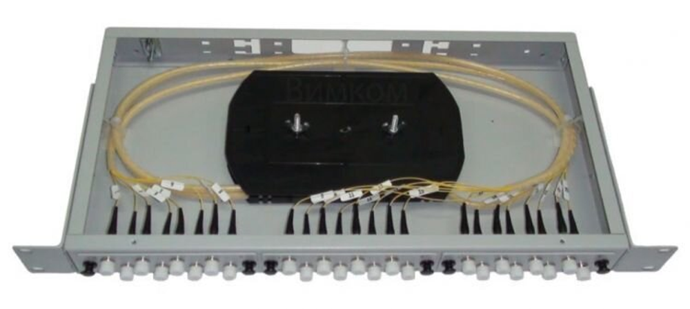 Кросс оптический стоечный  Vimcom СКРУ-1U19-A8/24-LC