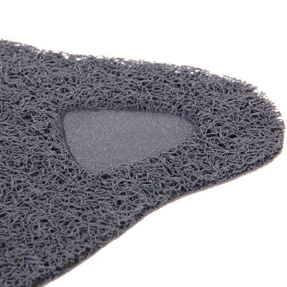 Коврик для животных «ДОНКОТТИКО», мордочка, цвет серый агат, 35*30см (лейбл)