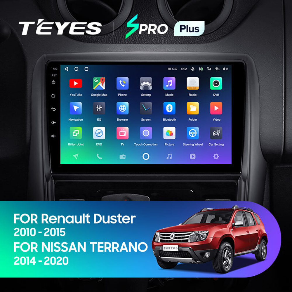 Teyes SPRO Plus 9" для Renault Duster 2010-2015