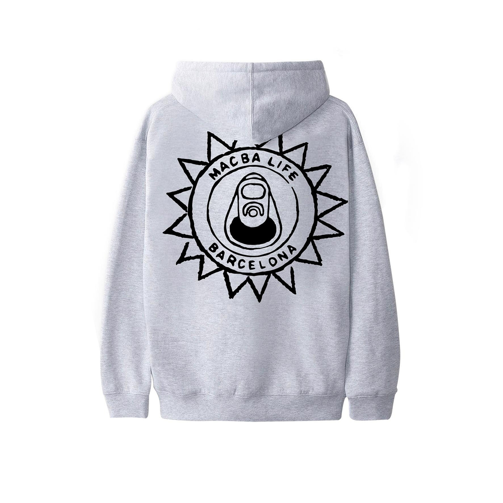 Худи Macba Life Sun Logo Hood Grey