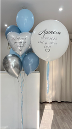 Шары на выписку №144