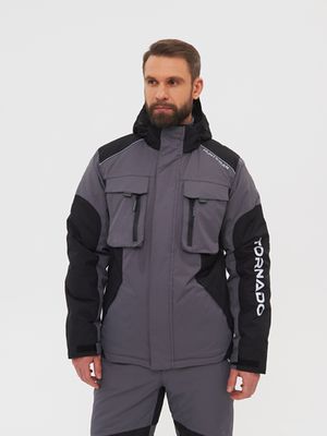 Костюм демисезонный Торнадо -15 ткань Breathable цвет Серый