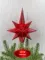 Елочная макушка Звезда Востока 25 см., пластик, красный, Christmas DeLuxe (89603)