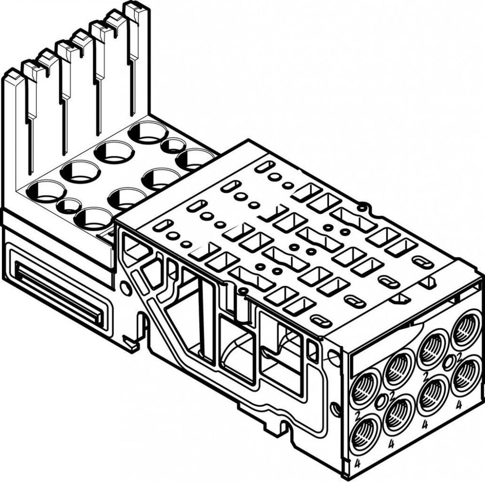VMPA1-AP-4-1-EMS-8 Монтажная плита